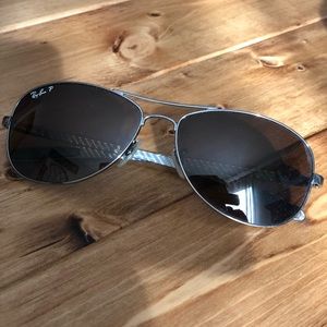 RayBan Polarized Carbon Fiber Sunglasses